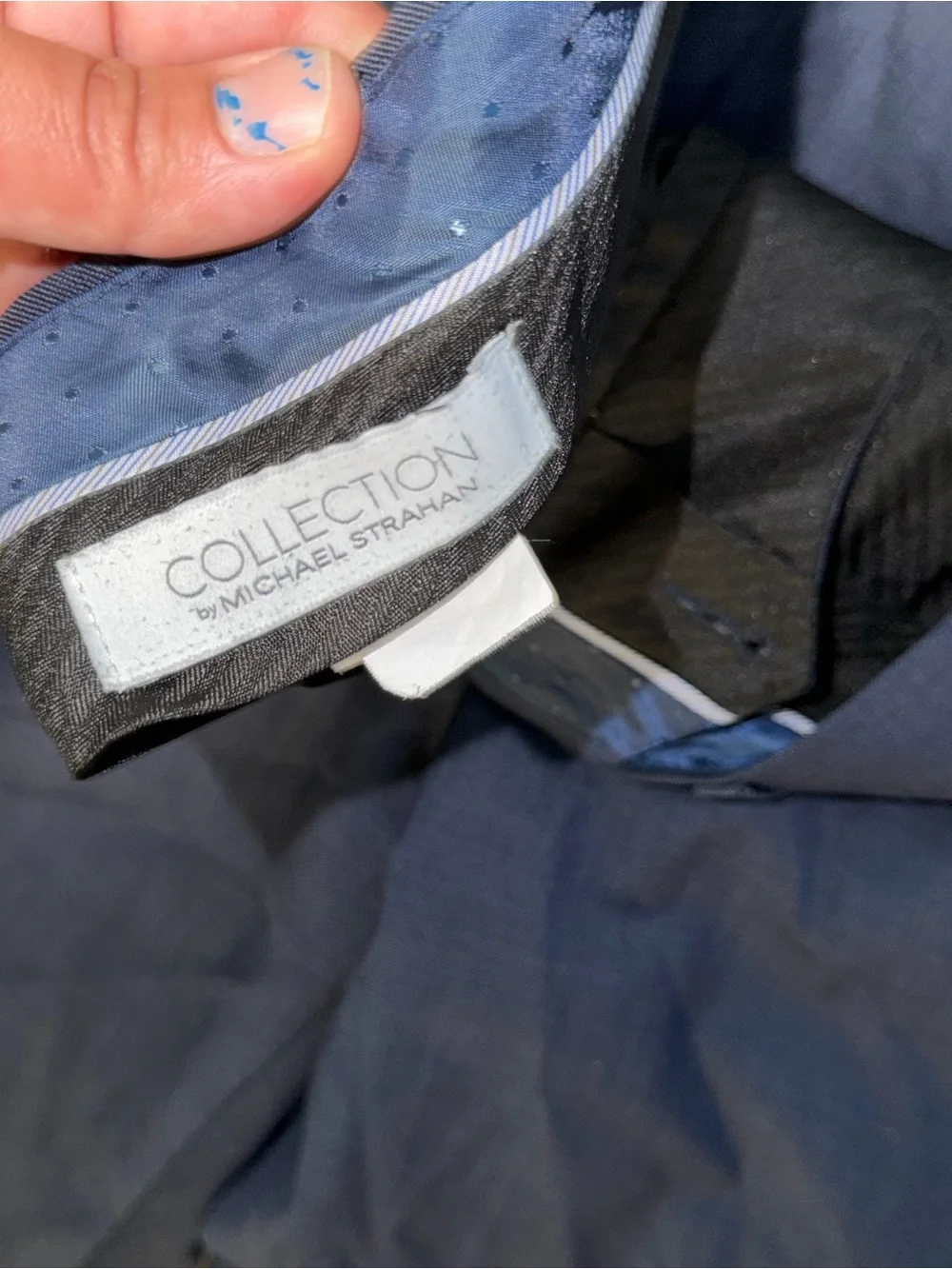 Men's Navy Dress Pants